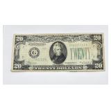 1934-A $20 Green Seal Federal Reserve Note – "Redeemable in Lawful Money"