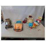 Vintage Toys Lot – 1950s–1980s
