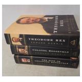 Edmund Morris Theodore Roosevelt 3-Volume Hardcover Set