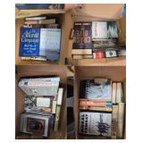 4 Boxes of WWI & WWII Books