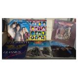 7 Vinyl LPs – Rolling Stones & Aerosmith