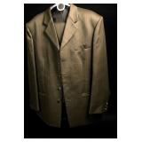 Custom Gianni Versace 5-Pc Silk Wool Suit – Late 80s/Early 90s, Atelier Fabric, Medusa – Potterville