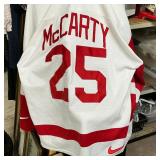 Vintage 90s Nike Center Ice Detroit Red Wings Darren McCarty #25 Jersey – Size XL – Potterville