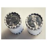 2 BU Rolls - "First Strike" 1776-2026 250th Anniversary USA Half Dollar Coins - 40 Total