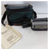 Vintage 1997 Sony Handycam Camcorder in Bag with Manual - Untested - CCD-TR96 Video 8