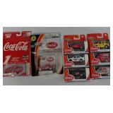 Vintage Coca-Cola Matchbox Car Collection - 8