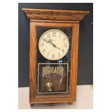 Vintage Howard Miller Westminster Chime Wall Clock