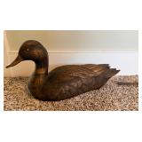 1991–92 Ducks Unlimited Bronze-Finish Duck Decoy