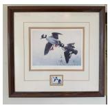 Michael Dumas "Early Hours" Framed Limited Edition Print & Stamp