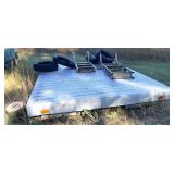 Floating Boat Dock Section with Ladders