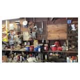 Workbench & Shelf Contents – Unsearched