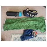 Camping Gear Lot – Coleman & Ozark Trail Sleeping Bags, Mat & Duffle