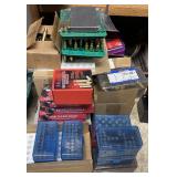 Ammunition, Brass Cases & Loading Blocks Lot