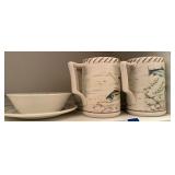 Lenox "Riverwood Bass" Mugs & Wedgwood Peter Rabbit Children