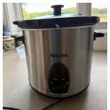 Aroma Stainless Slow Cooker