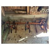 Vintage Tow-Behind Spring Tooth Cultivator