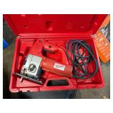 Milwaukee Heavy Duty 120V Corded Orbital Jig Saw Model 6266 with Hard Case and Manual