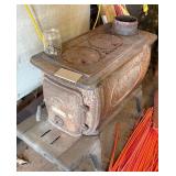 USSC Logwood Model 2421 Cast Iron Wood Burning Stove