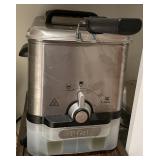 T-Fal Stainless Steel Deep Fryer with Automatic Oil Filtration