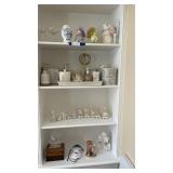 Precious Moments Birthday Train, Bathroom Vanity Set, and Easter Decor Lot