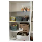 Assorted Estate Lot with Department 56 Snowbabies, Photographic Film, and Household Items