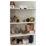 Home Decor Collection with Seinfeld Playing Cards, Figurines, and Candles Lot