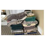 Assorted Bathroom Towels and Washcloths