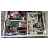 Large Collection of Assorted Hand Tools, Workshop Hardware, and Electrical Accessories
