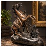 Guillaume Coustou "Horse of Marly" Large-Scale Metal Sculpture (Reproduction)