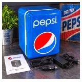 New Pepsi Portable Mini Fridge / Cooler – Plugs into Wall or Car