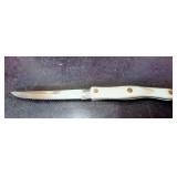 CUTCO 1721 KL Serrated Knife – White Handle, Olean NY