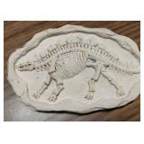 Stegosaurus Fossil Skeleton Relief Plaque