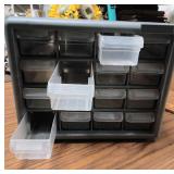 16-Drawer Wall-Mount Hardware / Craft Organizer