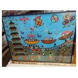 Chinese Folk Art Painting – Jinshan Peasant Style