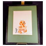 Barbara Davidson Signed Original Storybook Illustration "To the Beach"