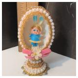 Vintage Egg Diorama Ornament