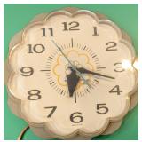 1960s GE Model 2150 Daisy Wall Clock – Working