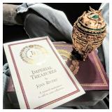 Joan Rivers Imperial Treasures Emerald Music Box Egg with Box & COA