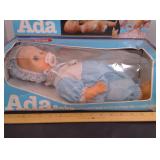 1980s Baby Ada Mechanical Doll – New in Box