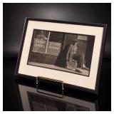 Signed Jef I. Richards (MSU) Original Framed Photograph