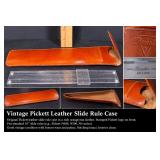 Charles Beseler Co. Slide Rule with Pickett Leather Case