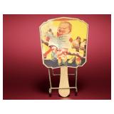 1910–1930 Advertising Fan for 666 Salve