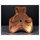 1998 Martha Stewart for Nordstrom Copper Bear Cookie Cutter