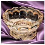 c. 1899 Riverside Glass Empress EAPG Open Sugar Bowl