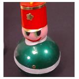 Vintage Roly-Poly Toy Soldier Christmas Figure