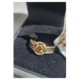 LeVian 14k Yellow Gold 1 1/2 Carat Chocolate Diamond Ring Brand New – Estate Sales Warehouse (GR)