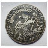 1832 - Silver - Capped Bust Liberty Half Dollar
