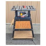 Ryobi 10" Table Saw on Casters