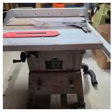 Durable Hitachi C10FL 10" Table Saw w/ 2 Throat Plates