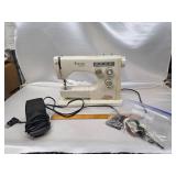 Vintage Viking Husqvarna Sewing Machine Model 6020 w/ Cams, Foot Pedal, and More